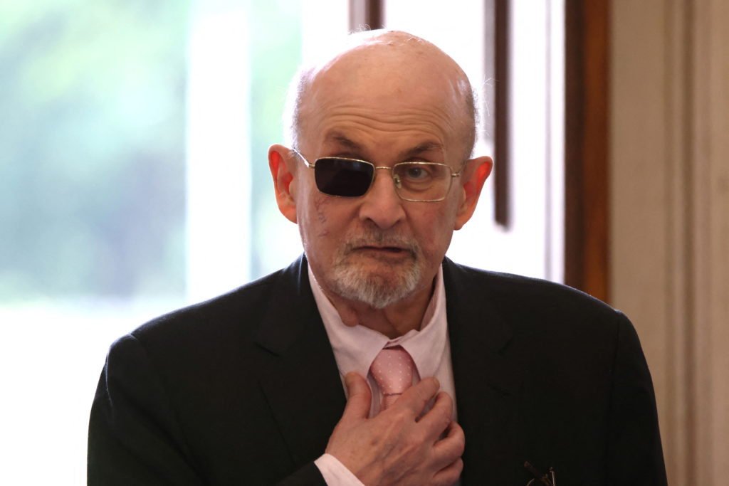 Author Salman Rushdie testifies at terrorism trial of man convicted of stabbing him