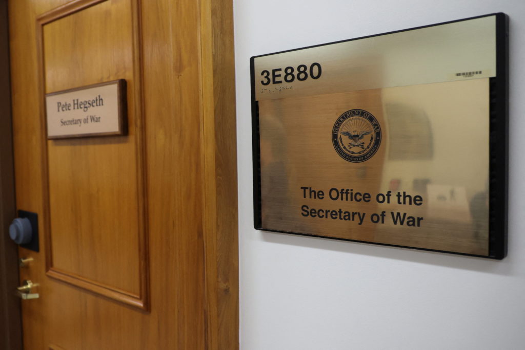 House votes to adopt Department of War renaming as part of annual defense bill
