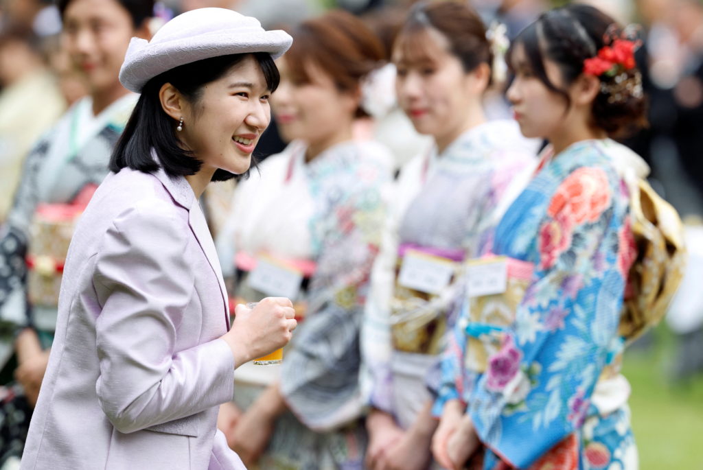 Spring Imperial Garden Party at the Akasaka Imperial Gardens