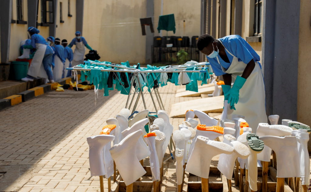 Uganda declares itself Ebola-free as Congo continues to struggle with the outbreak