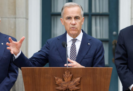 Canada's Prime Minister Mark Carney announces a plan to restore the prime minister's official residence at 24 Sussex Drive...
