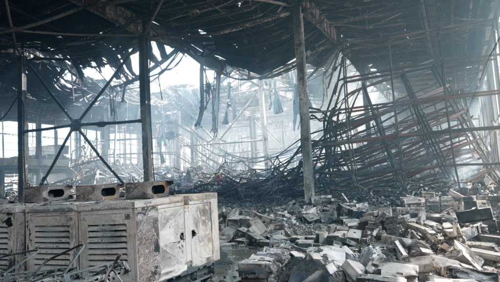 Russia unleashes massive barrage on Ukraine, killing at least 30 people, as Putin shrugs off energy concerns