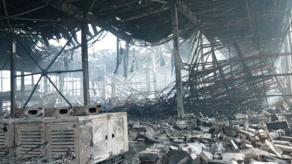 Russia unleashes massive barrage on Ukraine, killing at least 30 people, as Putin shrugs off energy concerns