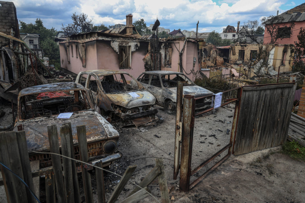 Russia's missile and drone attacks on Ukraine kill at least 22 in the Kyiv region
