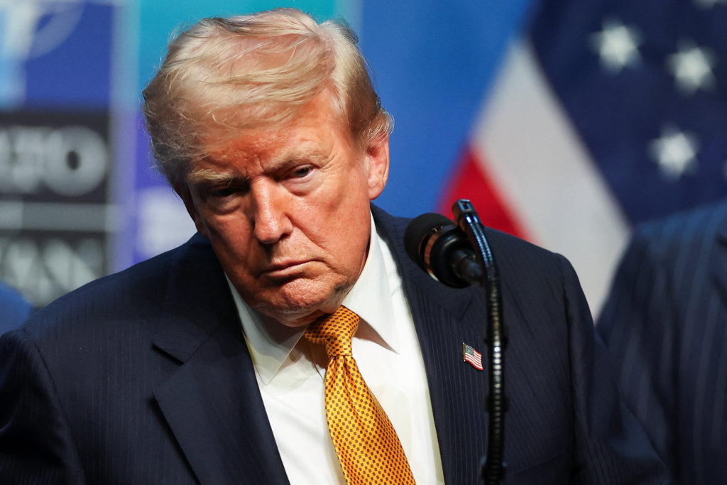 WATCH: Trump doesn't refute Iran security concerns for new Air Force One