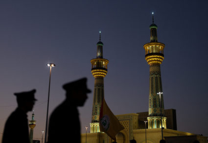 Iranians prepare for the burial of late Supreme Leader Ayatollah Ali Khamenei, who was killed on February 28 in Israeli an...
