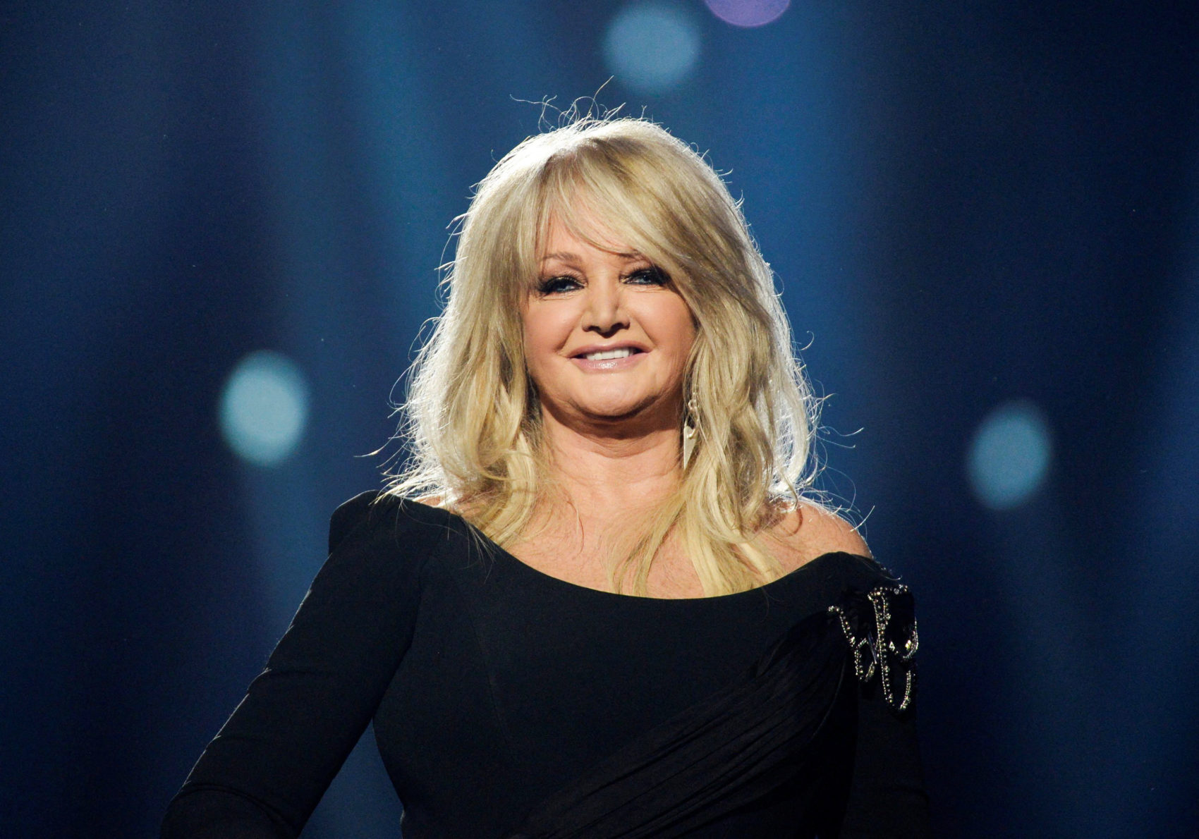 FILE PHOTO: Bonnie Tyler of Britain performs during the final of the 2013 Eurovision Song Contest in Malmo