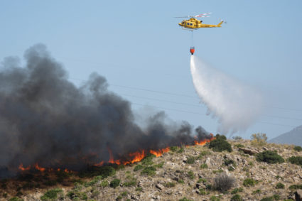 Wildfire in Almeria