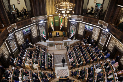Syria's new parliament holds first session since ouster of ex-President Assad