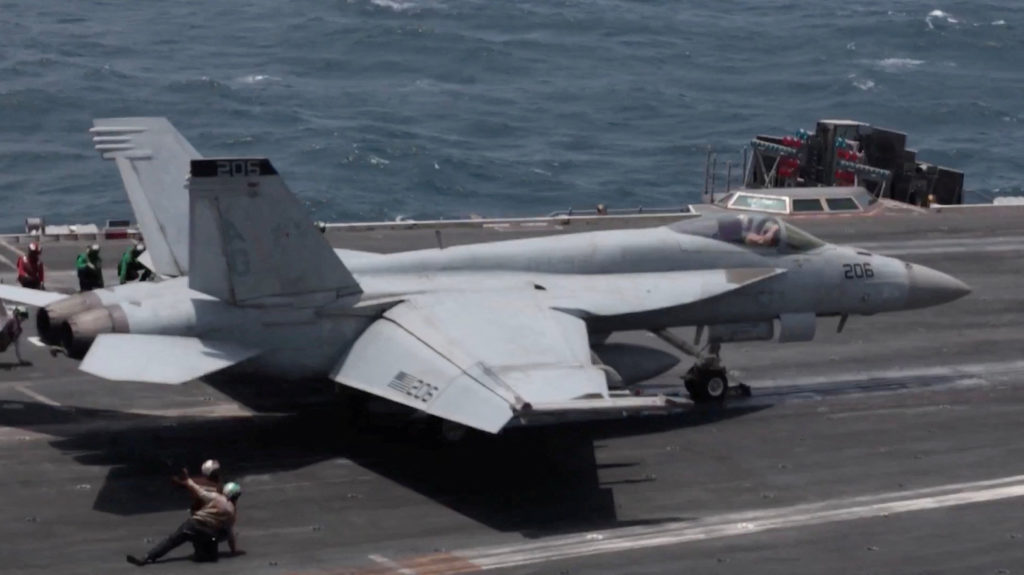 U.S. launches additional strikes on Iran ahead of restoring blockade, official says