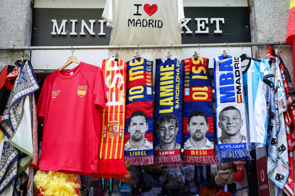 Fan anticipation builds ahead of the 2026 World Cup final, in Madrid