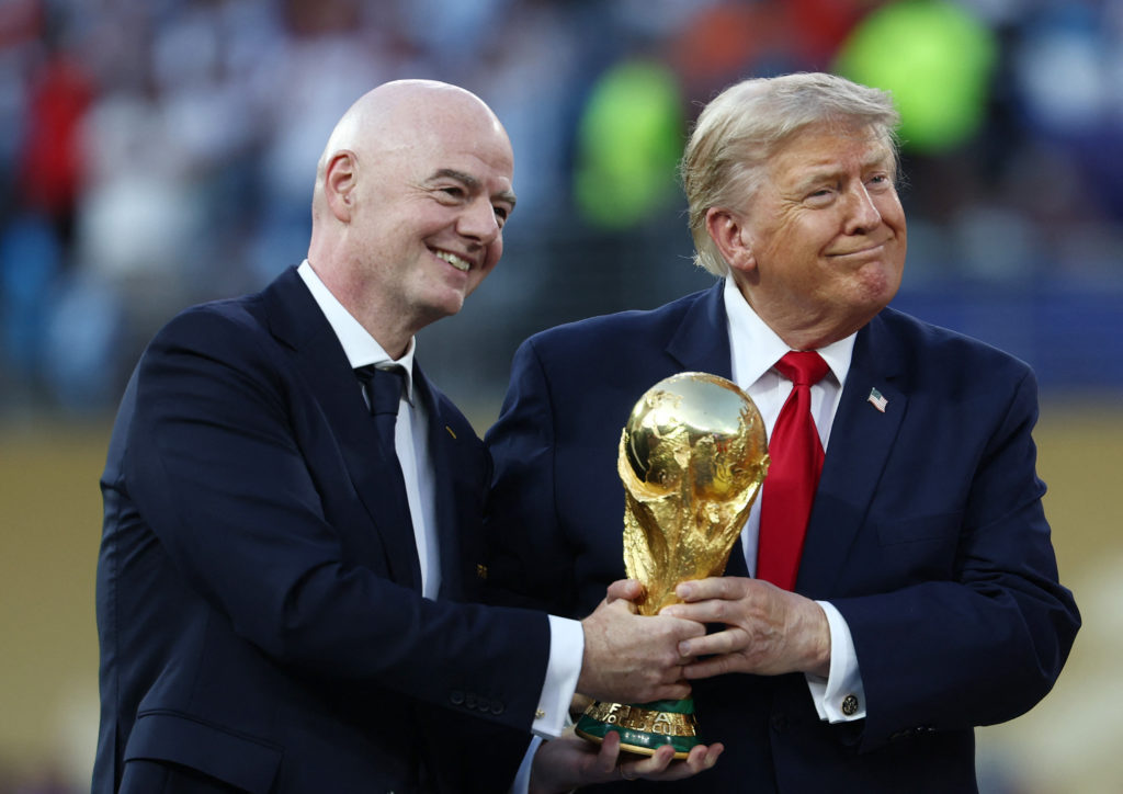 FIFA's Infantino lashes out at critics he says spread 'hate and false rumors' about World Cup