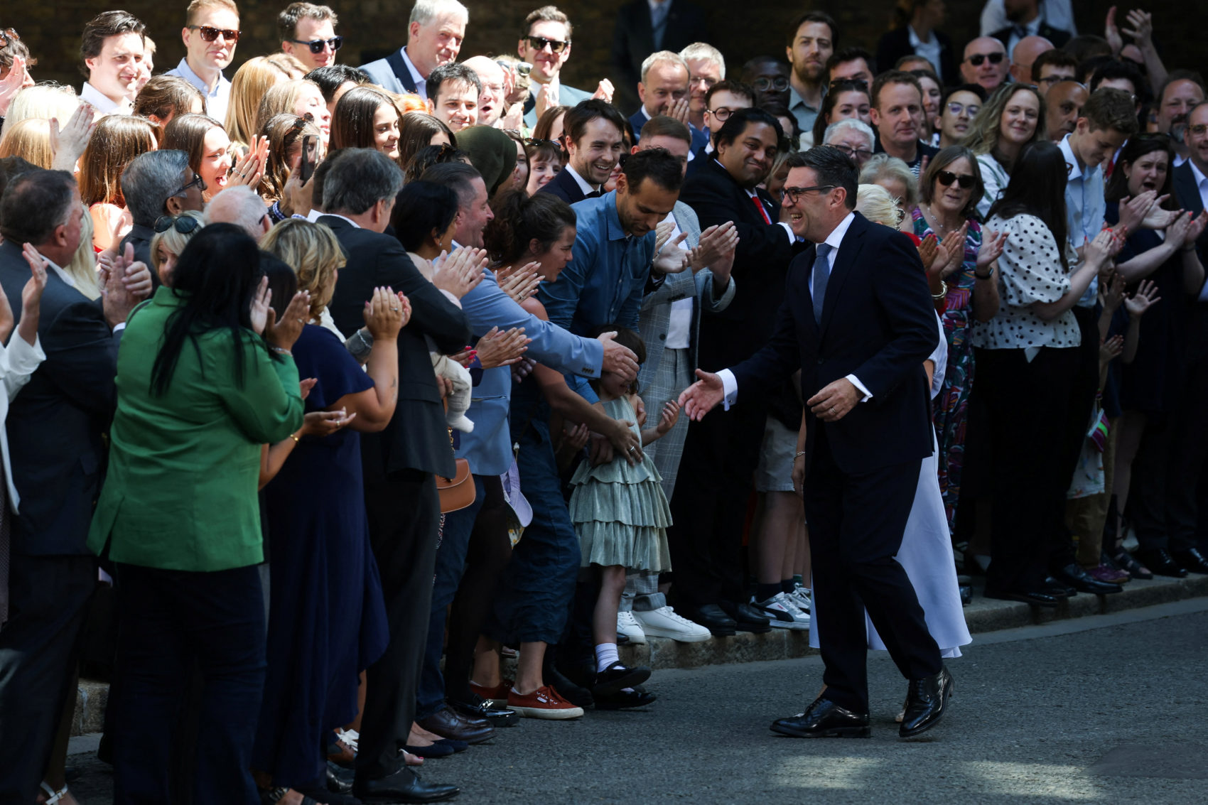 Outgoing British PM Keir Starmer steps down and Andy Burnham takes office