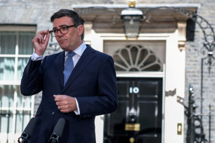 WATCH: Andy Burnham says politicians 'need to be better' in first speech as UK's new prime minister