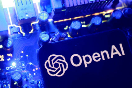 FILE PHOTO: FILE PHOTO: Illustration shows OpenAI logo