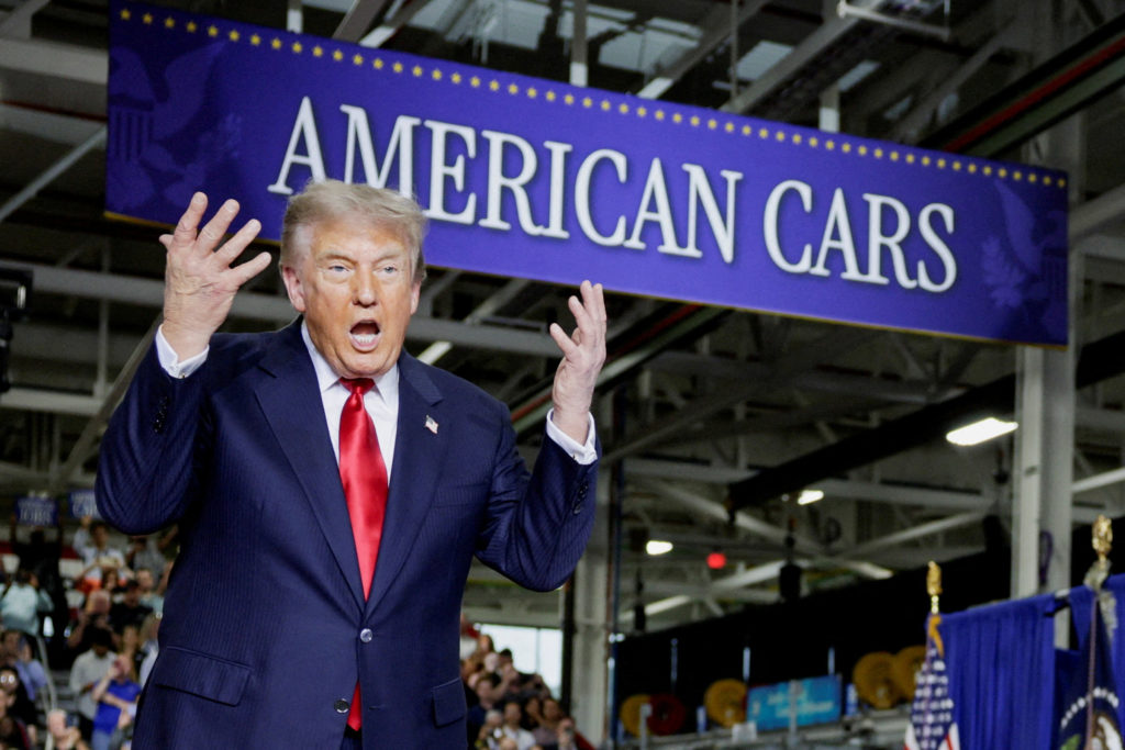 Trump touted his tariffs in Michigan despite rising costs. Even some of his supporters are worried
