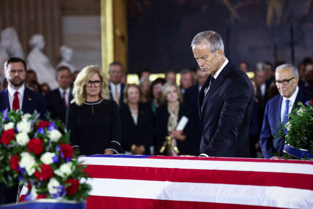 WATCH: Sen. Lindsey Graham remembered in U.S. Capitol Rotunda ceremony