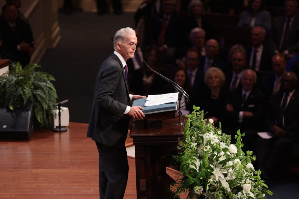 Tribute and memorial service for late U.S. Senator Lindsey Graham in South Carolina