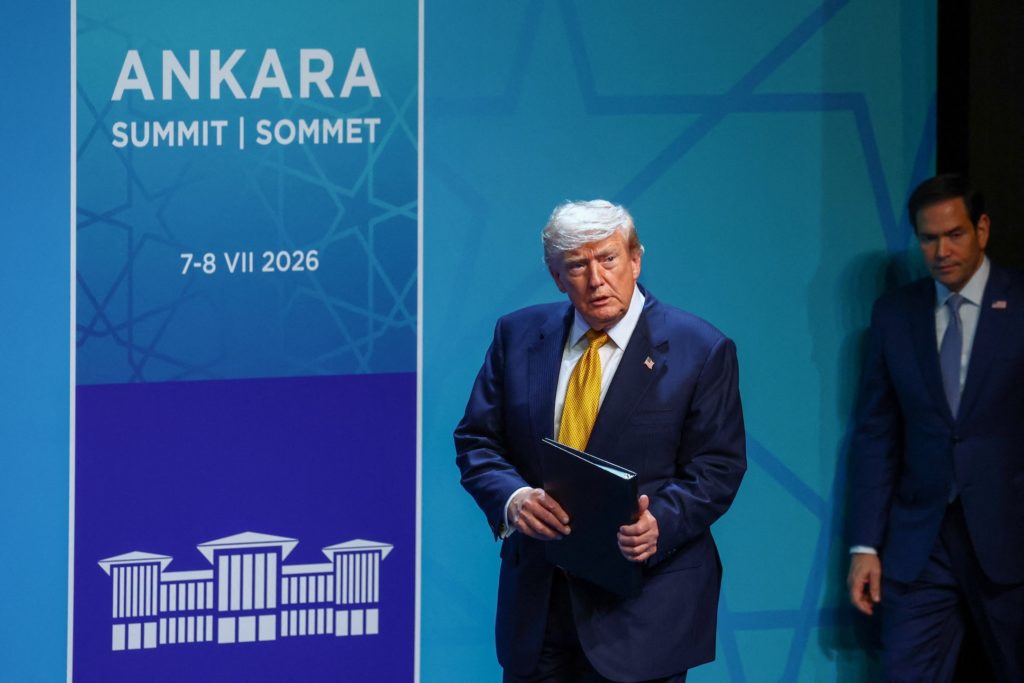 European officials discuss challenges of working with President Trump on foreign policy