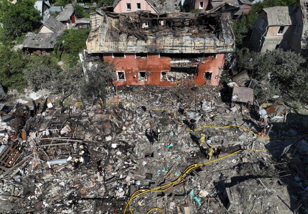 Russia pounds Kyiv with missiles and drones after Ukraine's strikes on oil infrastructure