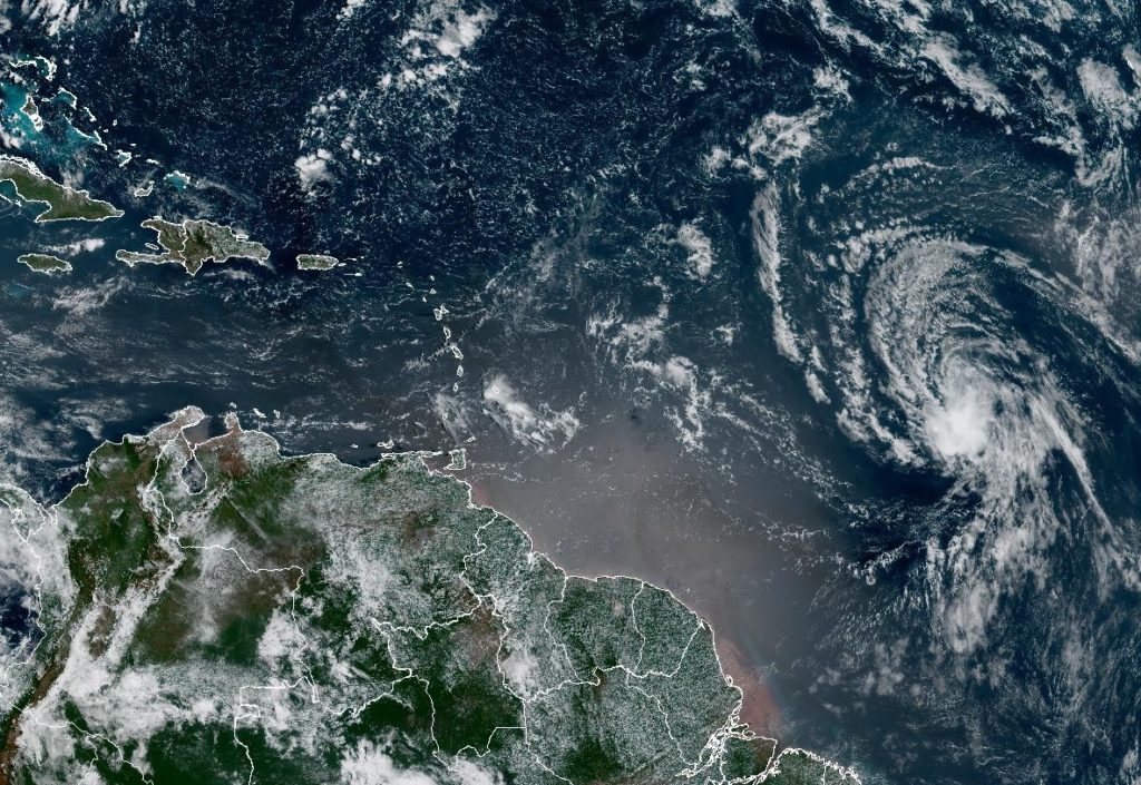 Tropical Storm Dolly forms in the Atlantic
