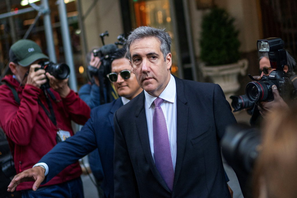 Michael Cohen, Trump's former fixer-turned-enemy, is hosting the president on his radio show