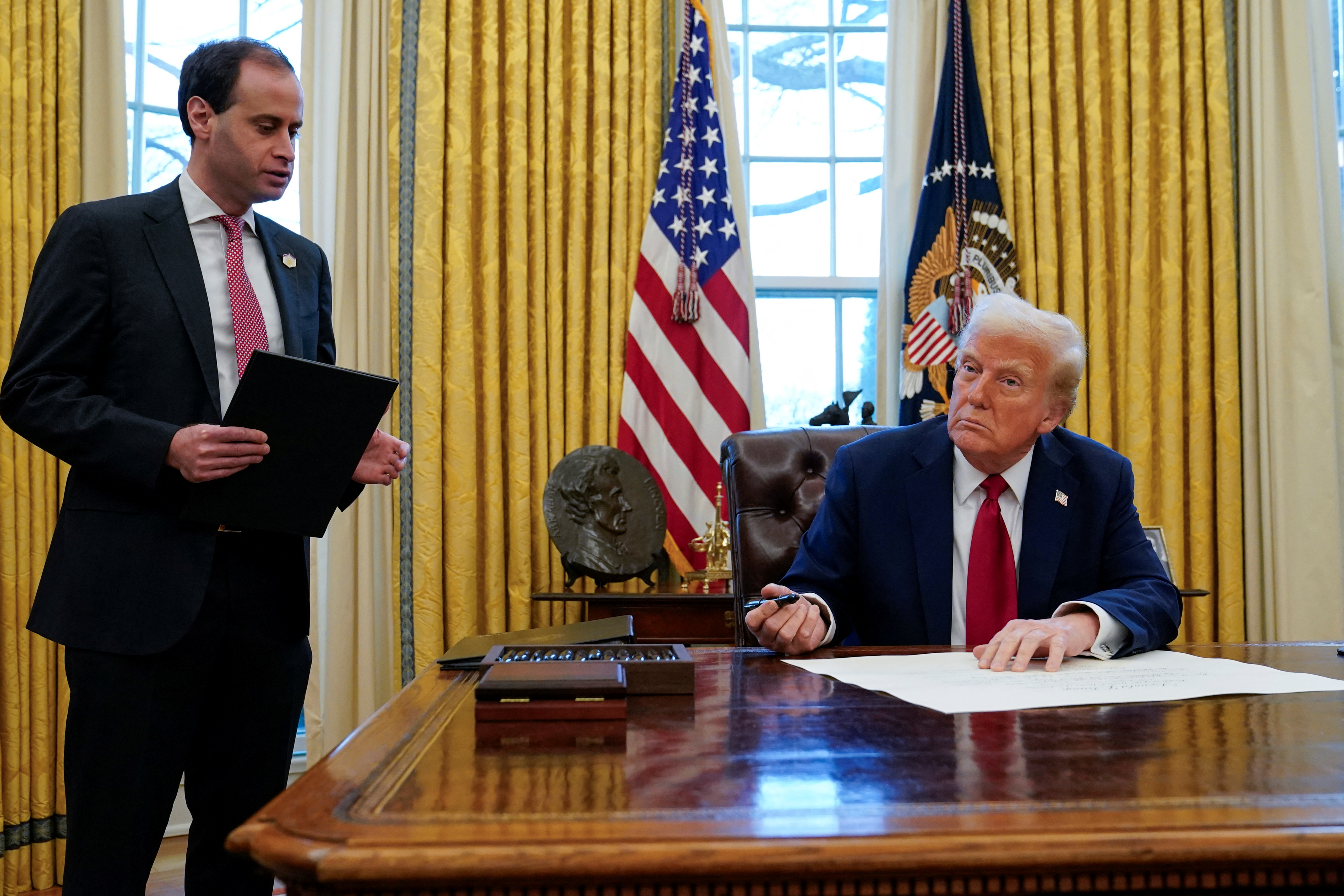 Trump announces staff secretary Will Scharf, who helped secure ballroom approval, will be his new White House counsel