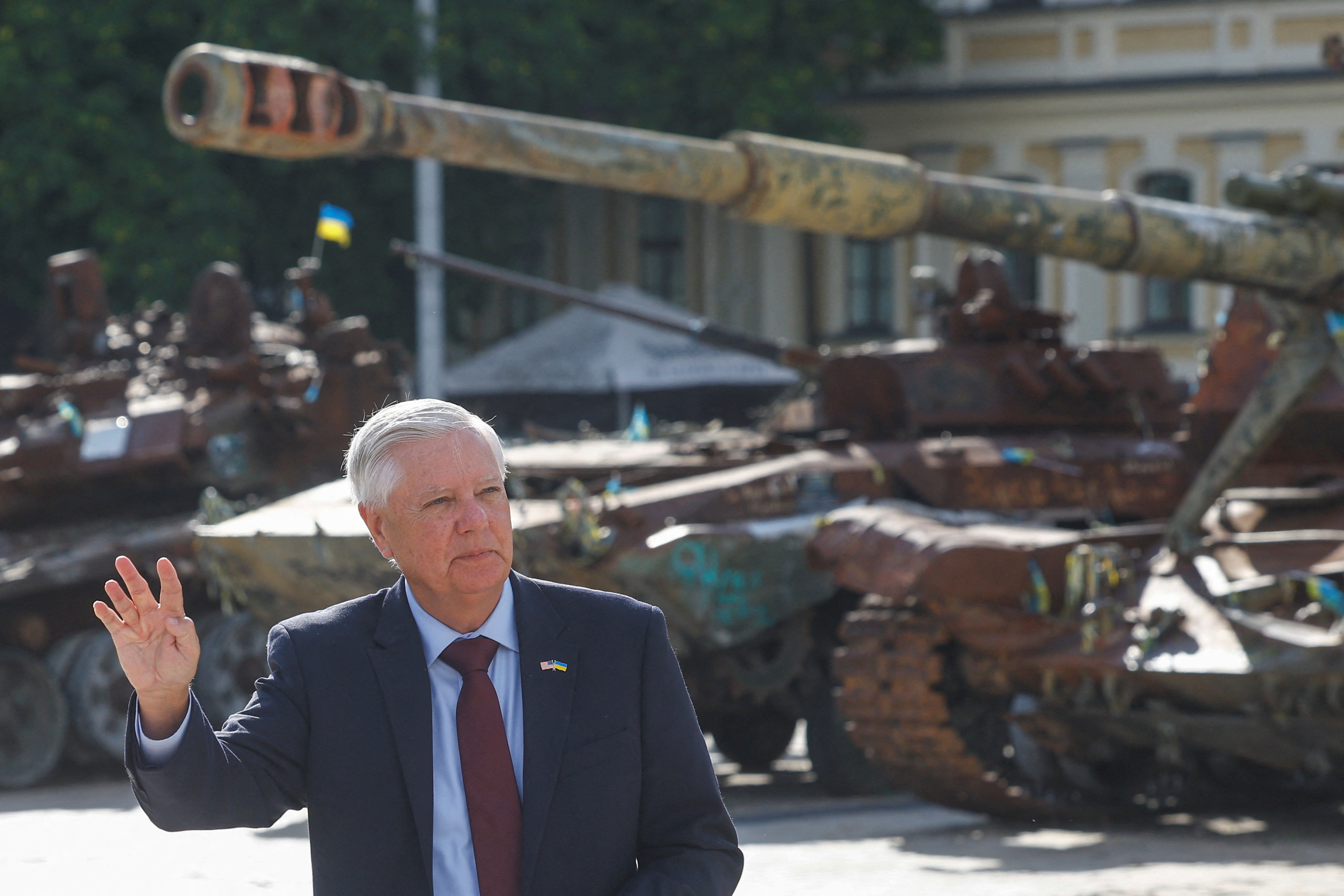 Senate passes sweeping Russia sanctions bill negotiated by the late Sen. Lindsey Graham