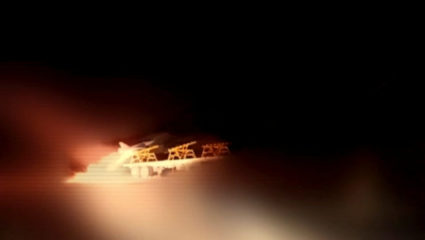 A still image from handout video released July 14, 2026 said to show a drone being launched by Iran from an unknown locati...