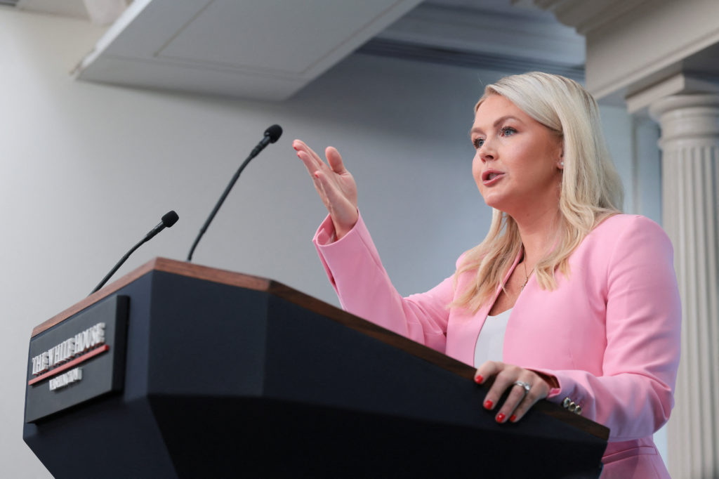 Karoline Leavitt is leaving her role as Trump's White House press secretary