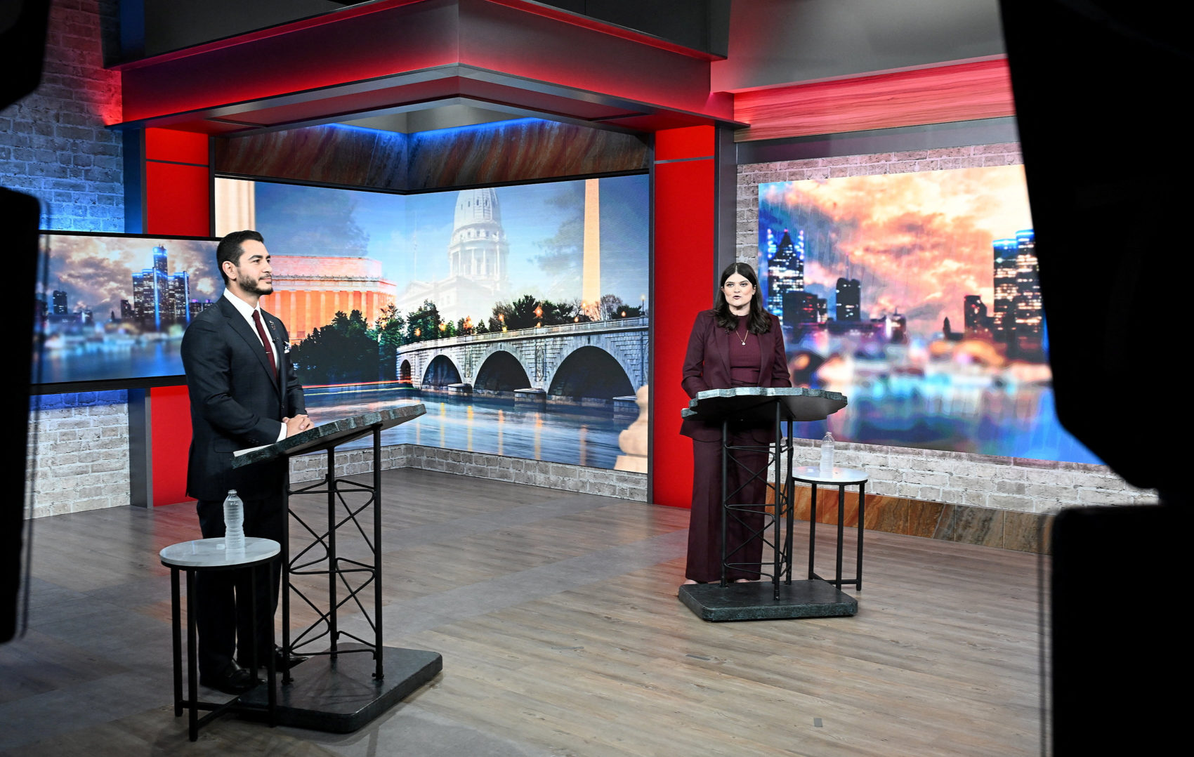 U.S. Senate debate with U.S. Rep. Haley Stevens and U.S. Senate candidate Abdul El-Sayed by Roop Raj from Fox 2
