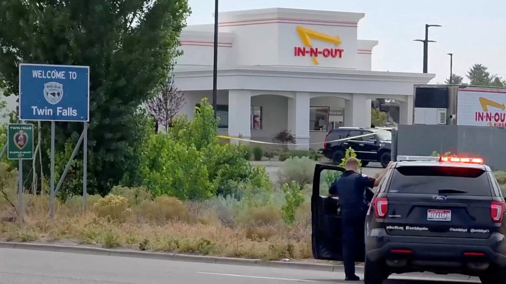 Police release video showing gunman shooting victims at Idaho In-N-Out Burger drive-thru