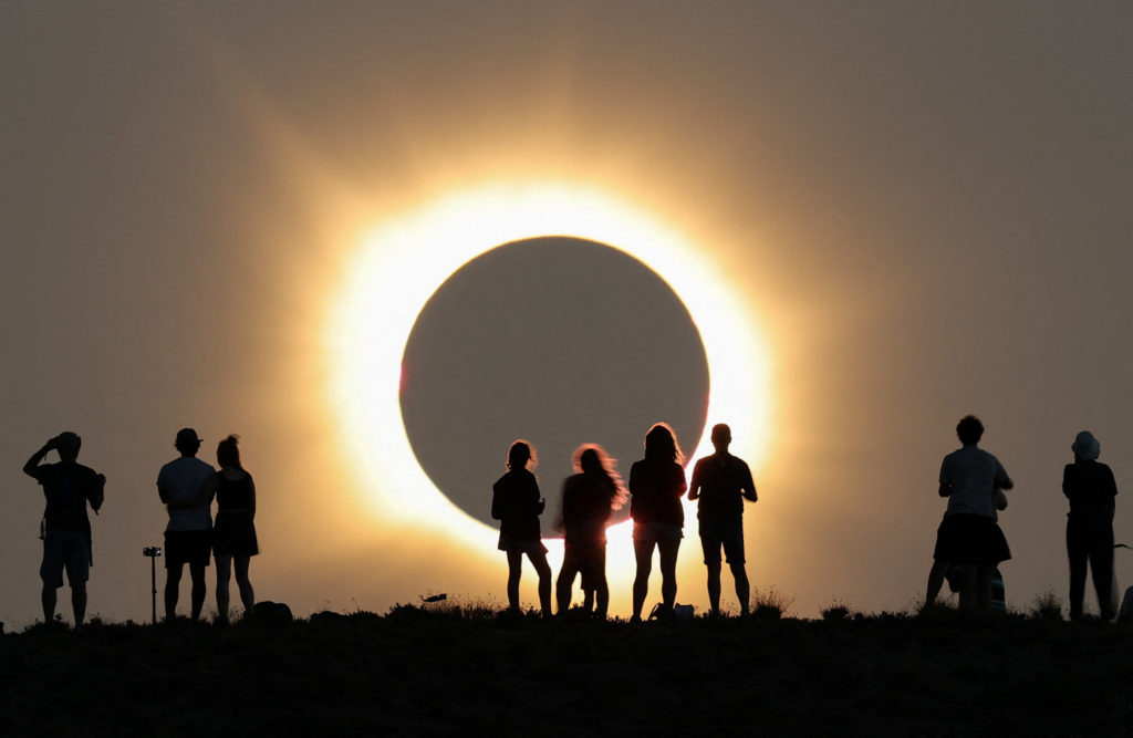PHOTOS: Millions gather to watch Europe's first total solar eclipse in decades