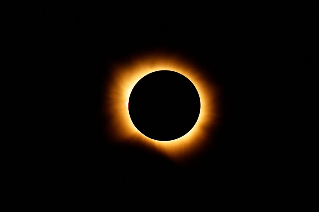 Solar eclipse in Spain