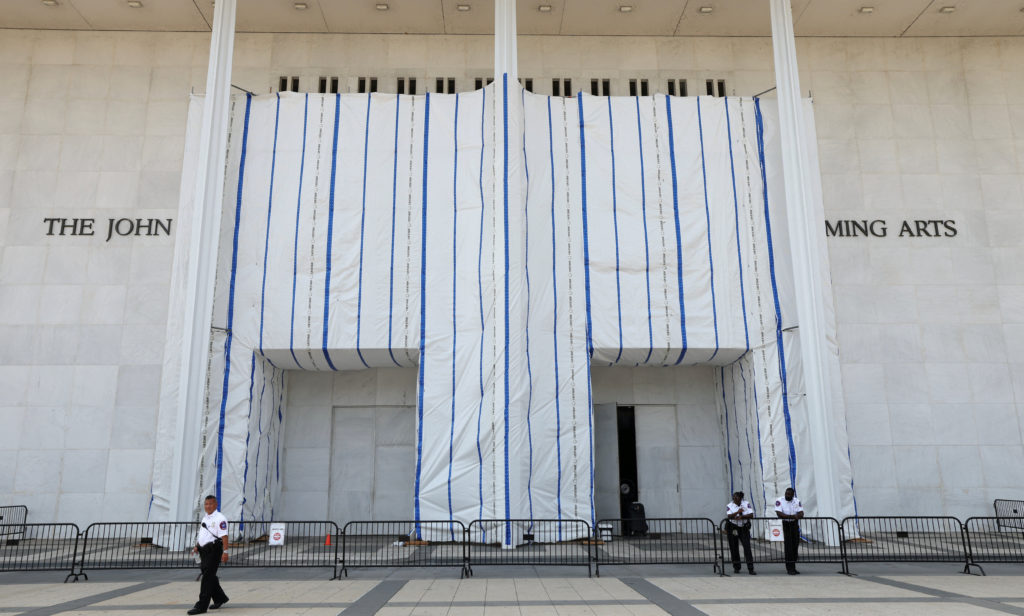 Kennedy Center tells court it won't try to restore Trump's name to the building before Sept. 8