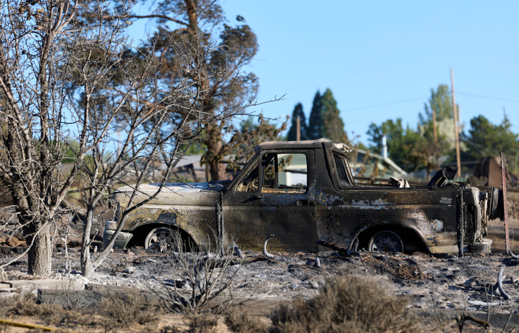 Evacuations ordered in rural Texas as wildfire mushrooms within hours