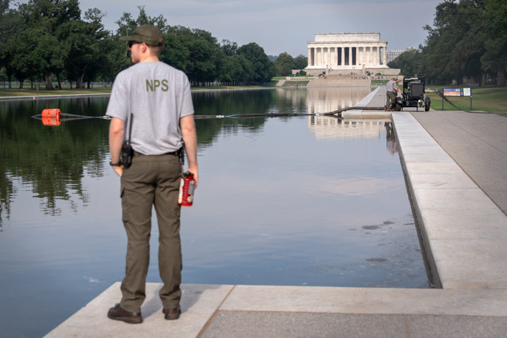 Reflecting Pool's botched repairs threaten to tarnish the National Park Service's reputation
