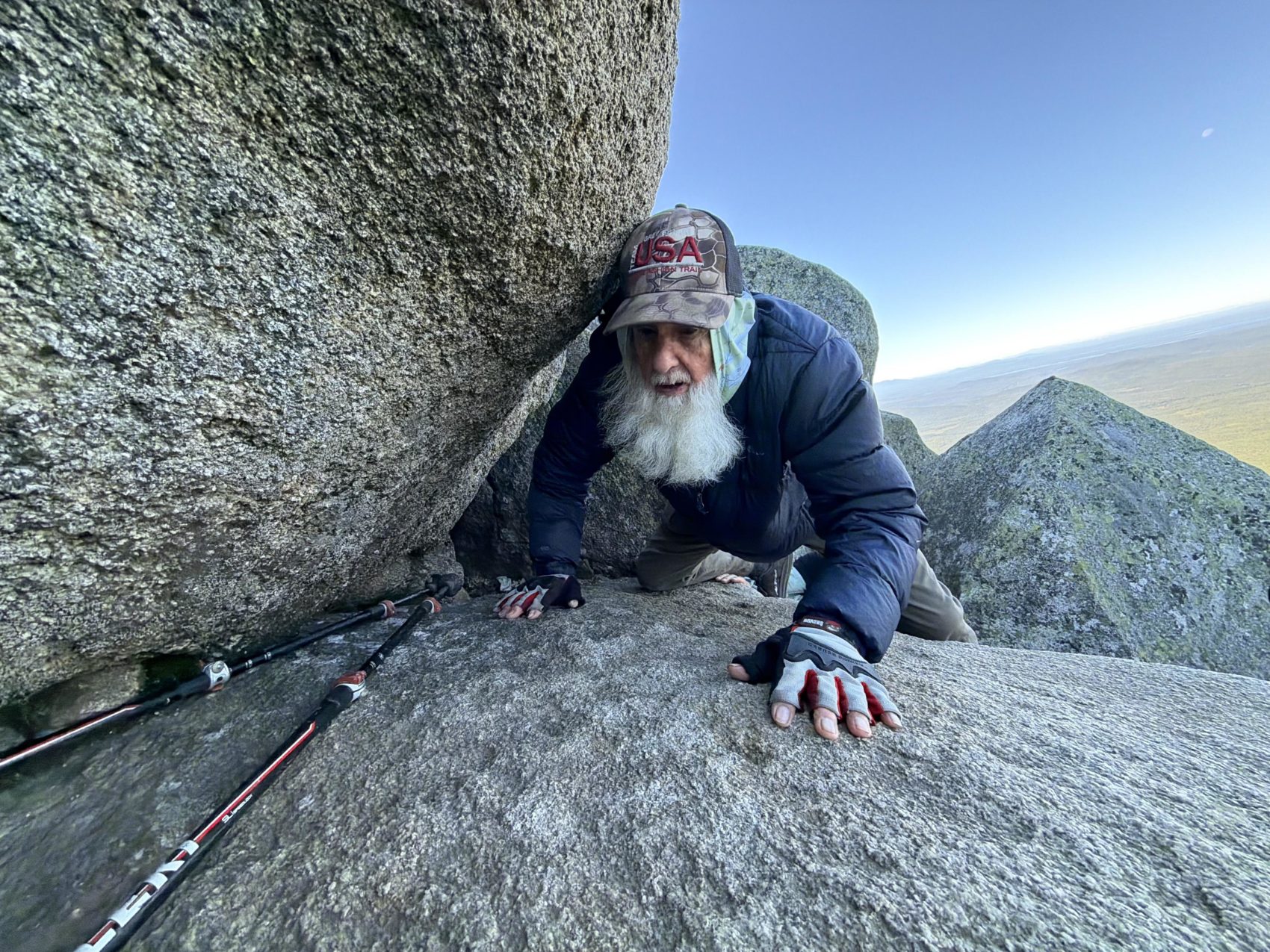APTOPIX Appalachian Trail-Oldest Hiker