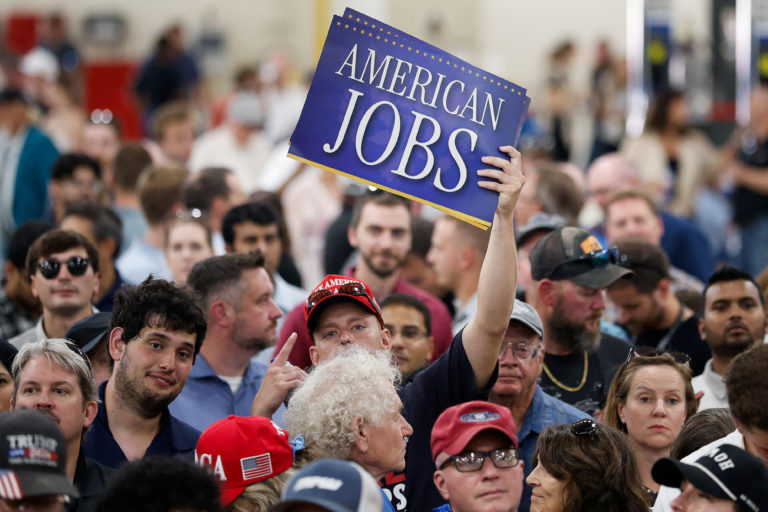 U.S. President Donald Trump visits Michigan
