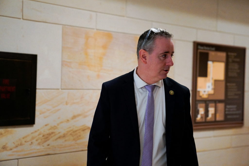 This swing state Republican is distancing himself from Trump, but it may not save him in the midterms