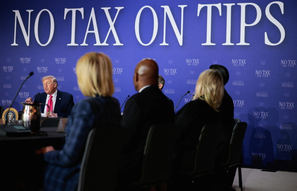 Republicans target Las Vegas congressional seat touting Trump's 'no tax on tips'