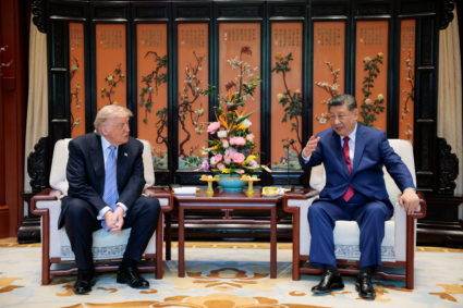 U.S. President Trump visits China