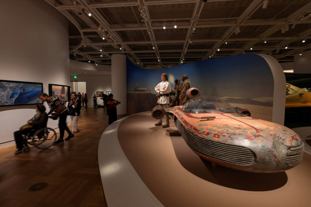 The Lucas Museum of Narrative Art in Los Angeles