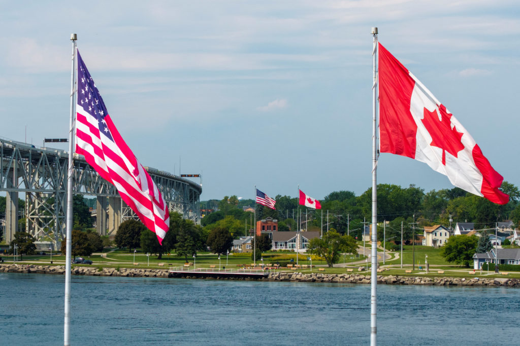 Carney says Canada moving from U.S. reliance as tariffs take effect