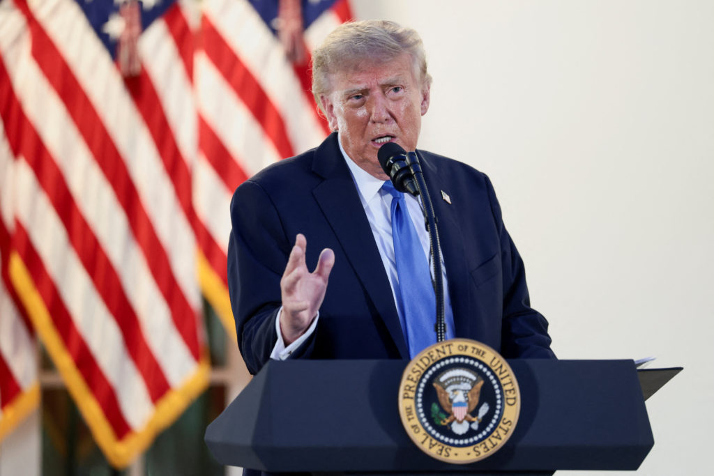 Trump promises to campaign for Republicans and says they have a winning midterm message
