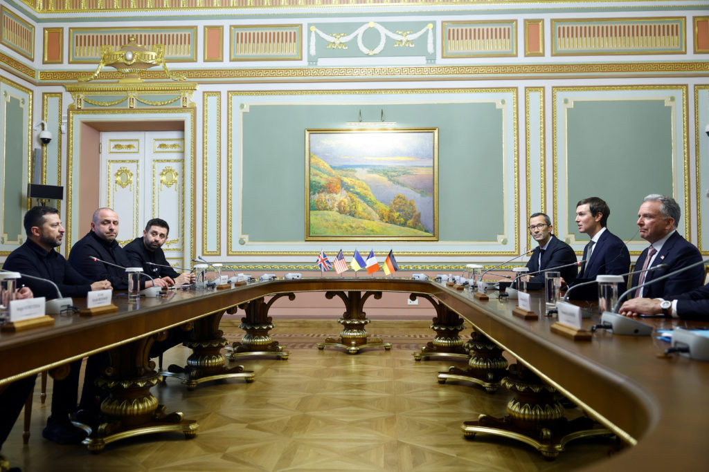 U.S. envoys Witkoff and Kushner hold talks in Ukraine after meeting with Putin