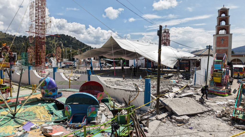 Explosion of fireworks in central Mexico kills at least 10, injures 64