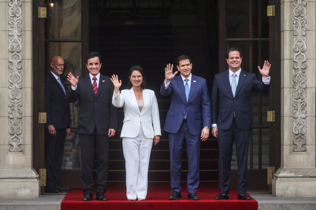 WATCH LIVE: Rubio holds news conference with Peruvian President Keiko Fujimori