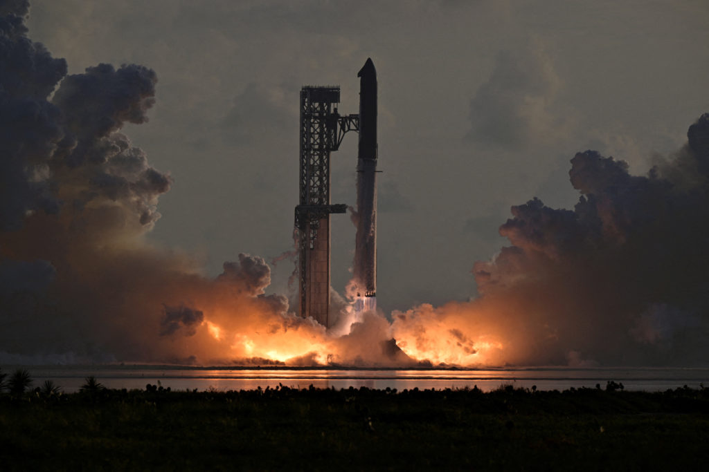 SpaceX launches 14th Starship test flight, its first headed to orbit