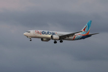 Passengers from a FlyDubai flight to Israel from United Arab Emirates that was diverted to Saudi Arabia after an emergency...
